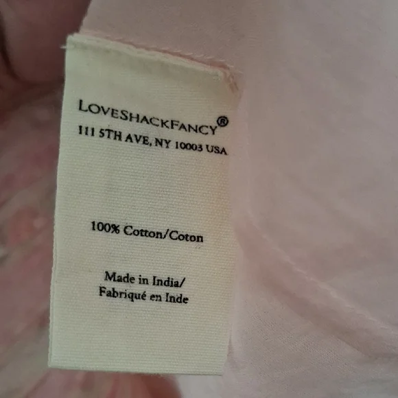 LoveShackFancy Chessie Heirloom  Fragrance Strawberry Macaroon Maxi Dress NWT - Picture 10 of 16